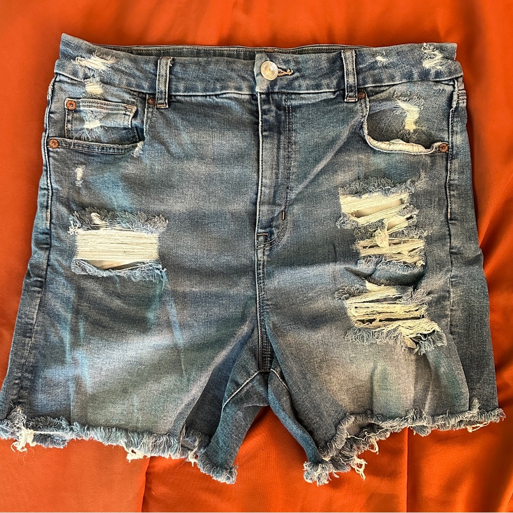 Women’s Distressed Denim Shorts from American Eagle Outfitters
